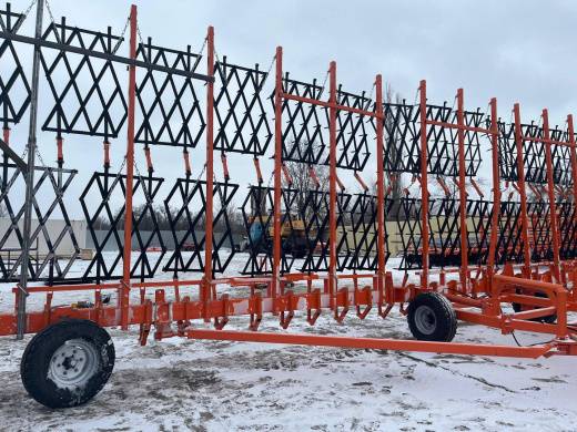 Сцепка широкозахватная гидрофицированная БЗУ двухследная